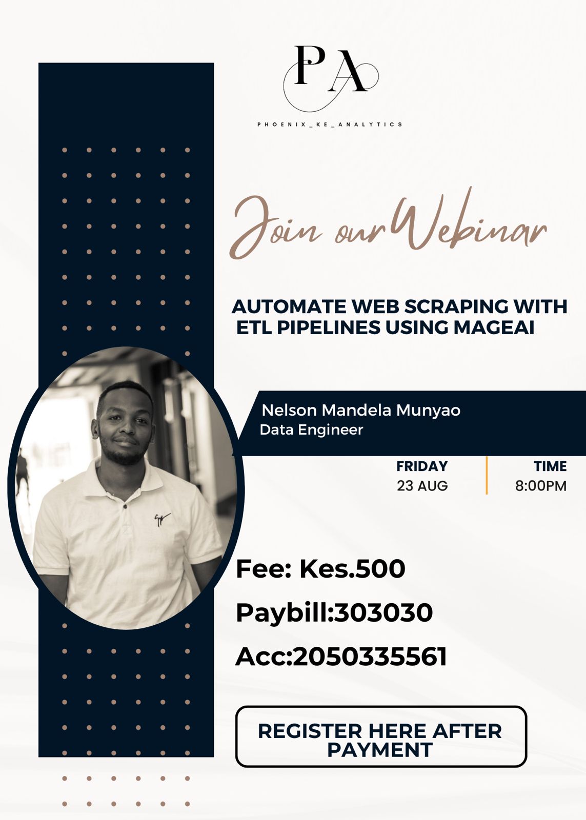 Automate webscraping with ETL pipelines using MageAI